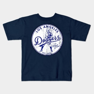 Vintage Style Los Angeles Dodgers Kids T-Shirt